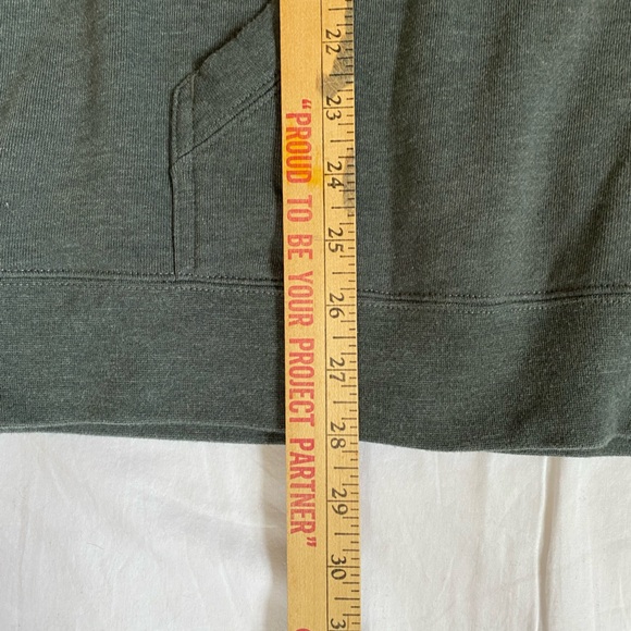 Marmot Grey Cozycore Cotton Blend Pull Over Soft Hoodie Mountain Motif Men's XL - Picture 12 of 15